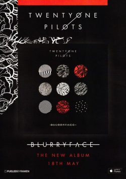 TWENTY ONE PILOTS Blurryface Poster