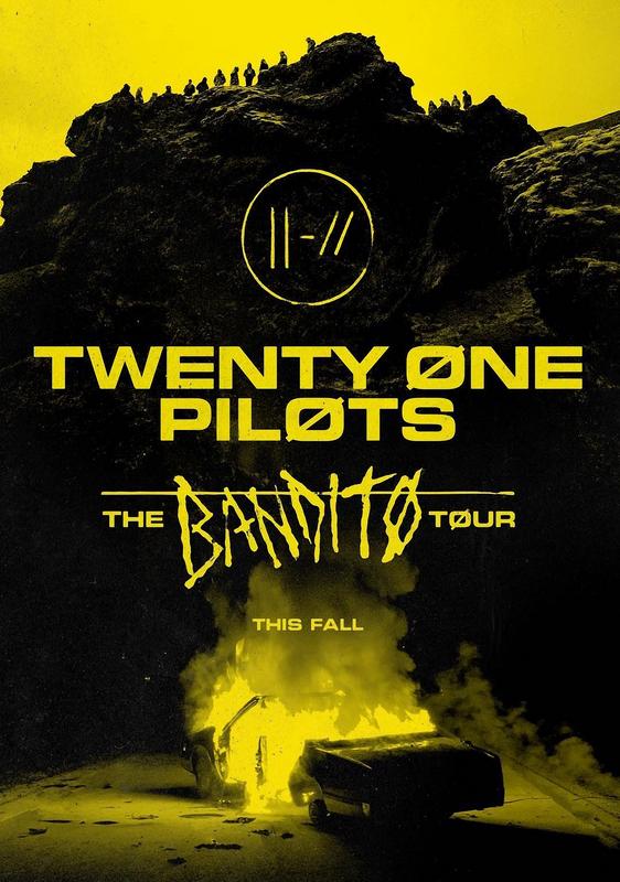 TWENTY ONE PILOTS Trench 2018/2019 The Bandito World Tour Poster