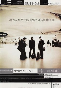 U2 All That You Can?t Leave Behind Poster Print