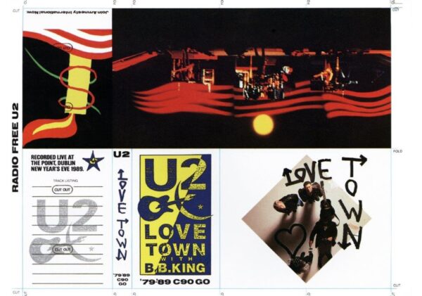 U2 When Love Comes to Town Poster Print