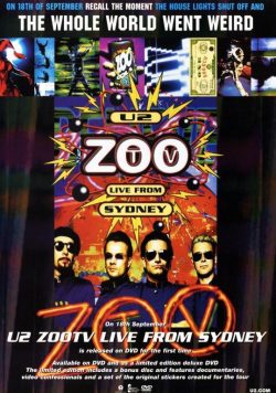 U2 Zoo TV Live From Sydney Poster Print