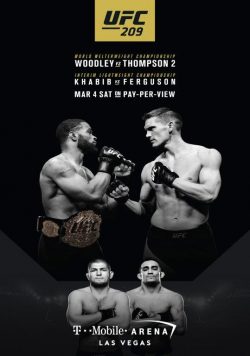 UFC 209 Tyron Woodley vs. Stephen Thompson Poster