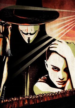 V FOR VENDETTA Movie Poster Print