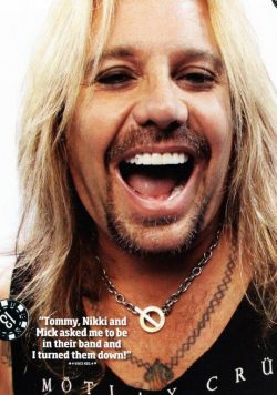 VINCE NEIL Motley Crue Poster Print