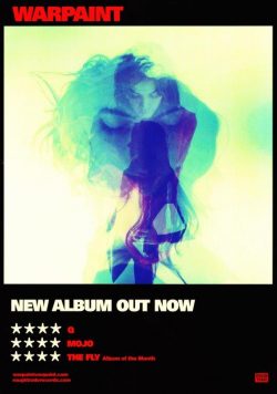 WARPAINT Self-Titled Album Poster Print