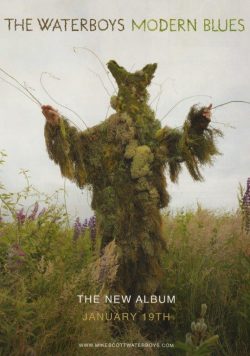 THE WATERBOYS Modern Blues Poster Print