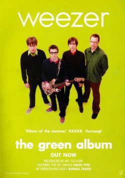 WEEZER & PANIC! AT THE DISCO Summer 2016 Tour Poster Print