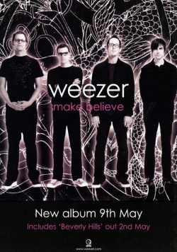 WEEZER Make Believe Poster Print