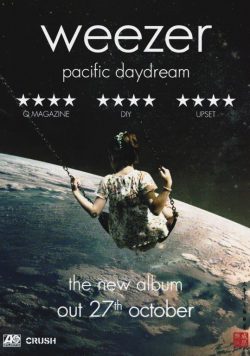 WEEZER Pacific Daydream Poster