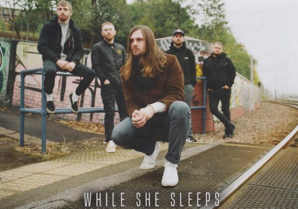 WHILE SHE SLEEPS So What 2019 Tour Poster Print