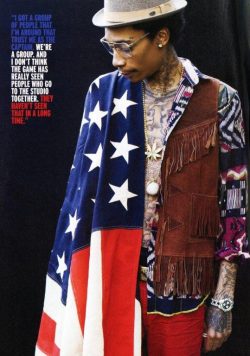 WIZ KHALIFA Blacc Hollywood Poster Print