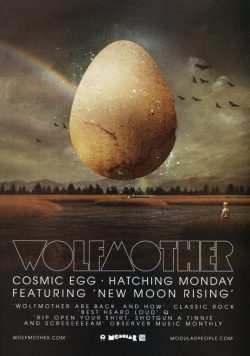 WOLFMOTHER Cosmic Egg Poster Print