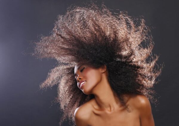 AFRO HAIR ART Poster Print