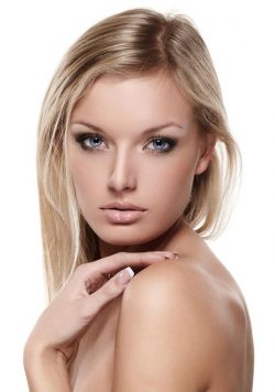 STRAIGHT BLONDE Poster Print