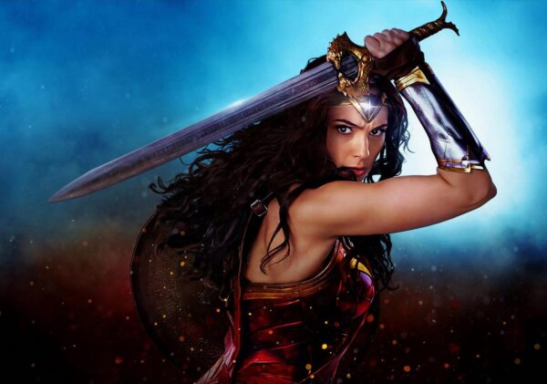 WONDER WOMAN Movie Poster Print