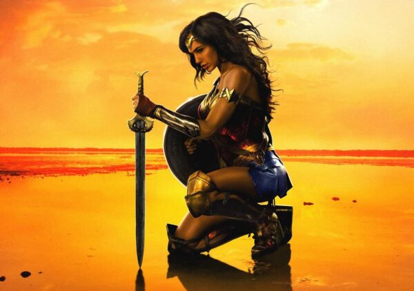 WONDER WOMAN Movie Poster Print