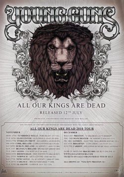 YOUNG GUNS All Out Kings Are Dead Poster Print