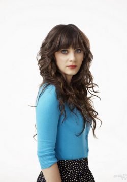 ZOOEY DESCHANEL Actress Poster Print