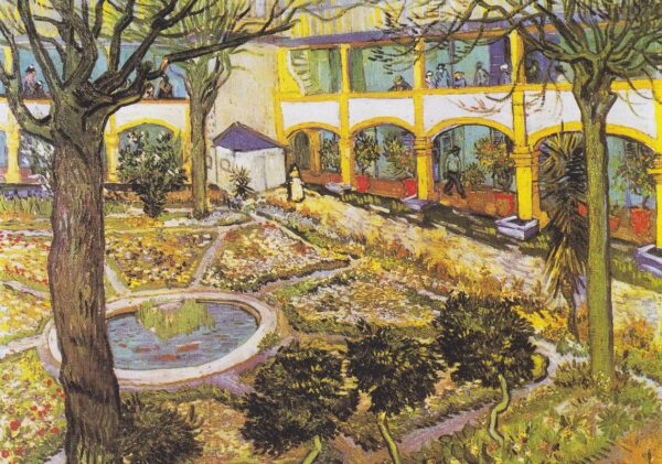 VINCENT VAN GOGH Hospital in Arles Poster Print