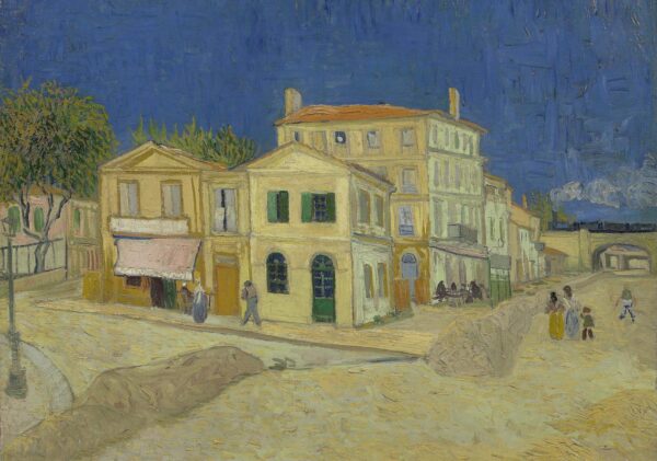 VINCENT VAN GOGH The Yellow House Poster Print