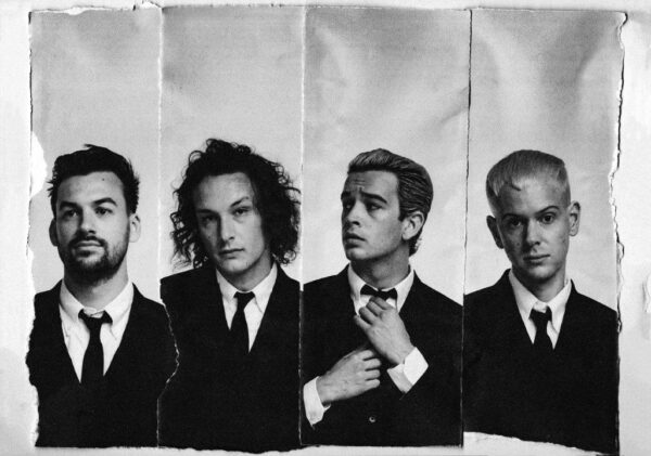 THE 1975 Press Photo (b&w) Poster