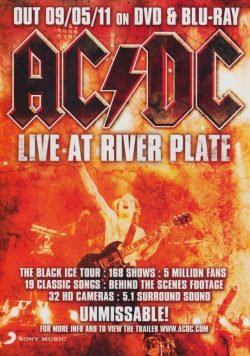 AC/DC Live at The River Plate Poster Print
