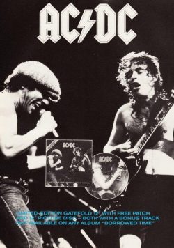 AC/DC That?s The Way I Wanna Rock N? Roll Poster Print
