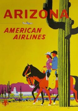 ARIZONA Vintage Travel Poster Print