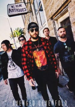 AVENGED SEVENFOLD Black Reign Poster Print