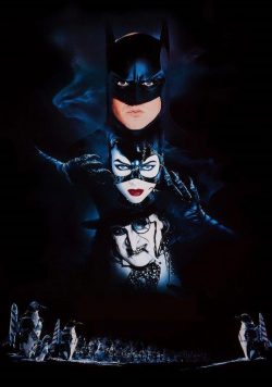 BATMAN RETURNS Movie Poster Print