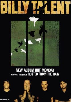 BILLY TALENT III Poster