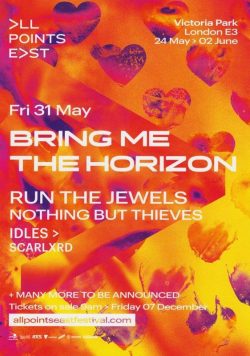 BRING ME THE HORIZON All Points East 2019 Poster Print