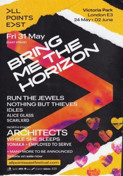 BRING ME THE HORIZON All Point East 2019 Poster Print