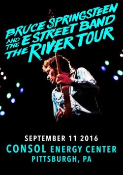 BRUCE SPRINGSTEEN CONSOL Energy Center - Sep 11 2016 Poster