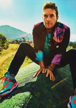 CHRIS MARTIN Coldplay Poster Print