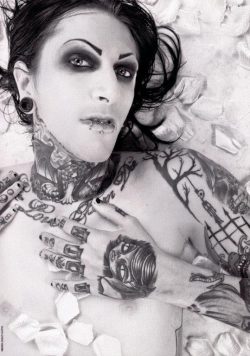 CHRIS MOTIONLESS Motionless In White Poster Print