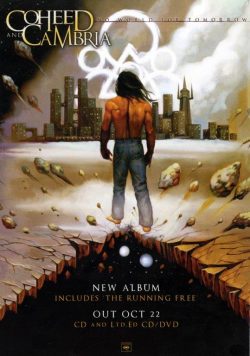COHEED & CAMBRIA - THRICE 2006 UK Tour Poster