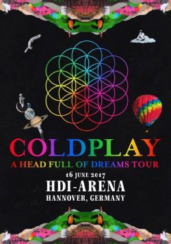 COLDPLAY HDI-Arena Hanover Germany - 16 June 2017 Poster Print
