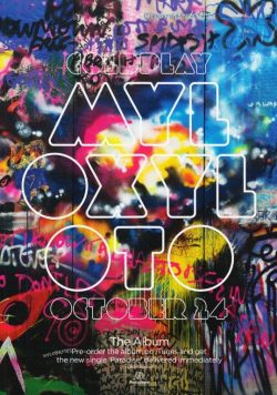 COLDPLAY Mylo Xyloto Poster