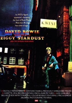DAVID BOWIE Ziggy Stardust Poster Print