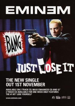 EMINEM Just Lose It Poster Print