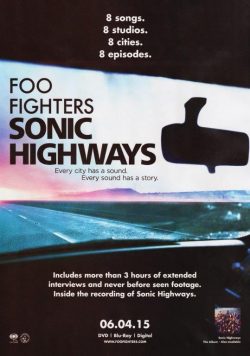 FOO FIGHTERS Sonic Highways Poster Print