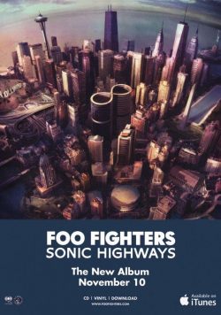 FOO FIGHTERS Sonic Highways Poster
