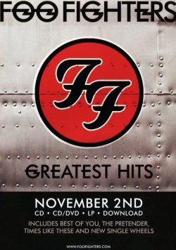 FOO FIGHTERS Greatest Hits Poster