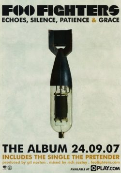 FOO FIGHTERS Echoes, Silence, Patience & Grace Poster