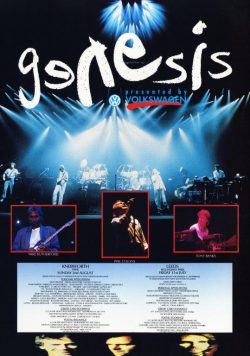 GENESIS We Cant Dance 92 Tour Poster Print