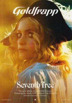 GOLDFRAPP Seventh Tree Poster