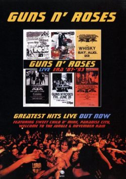 GUNS N? ROSES Live Era 87-93 Poster Print