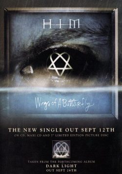 HIM Wings Of A Butterfly Poster Print
