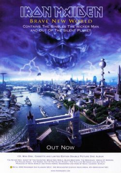 IRON MAIDEN Brave New World Poster Print